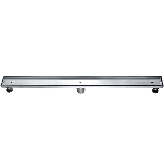 ALFI brand  ABLD36A 36" Modern Stainless Steel Linear Shower Drain  w/o Cover