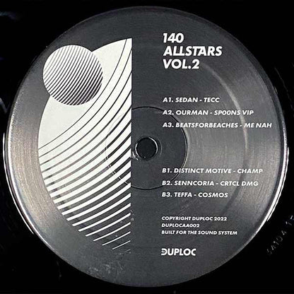 140 ALLSTARS Vol. 2 (VINYL) | Mint (M) Generic