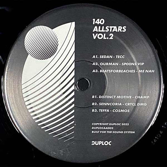 140 ALLSTARS Vol. 2 (VINYL) | Mint (M) Generic