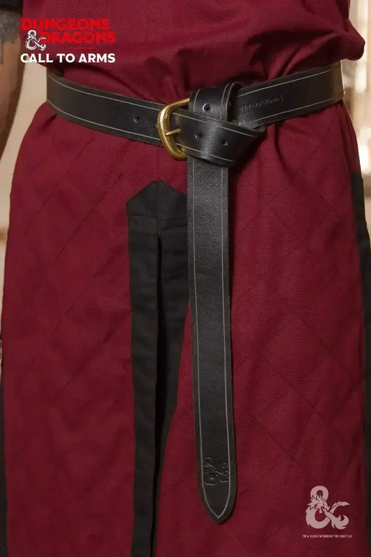 Dungeons & Dragons Leather Belt Black | Femstylo