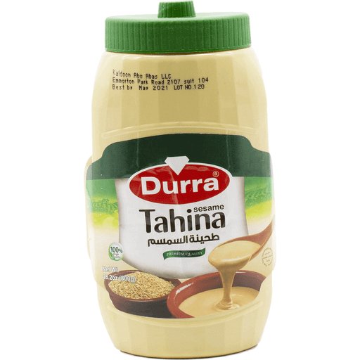 Durra Sesame Tahini Paste - Premium Quality 100% Natural Extensively Versatile Spread