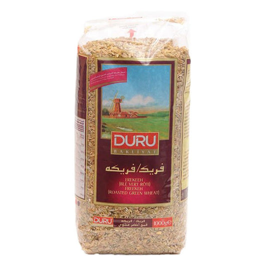 Duru Freekeh Roasted Green Wheat 1Kg