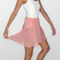 Dusty Rose Chiffon Ballet Wrap Skirt - Classical