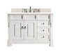 Brookfield 48" Single Vanity Cabinet, Bright White