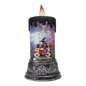 Enchanting Halloween Witch Waterglobe Candle