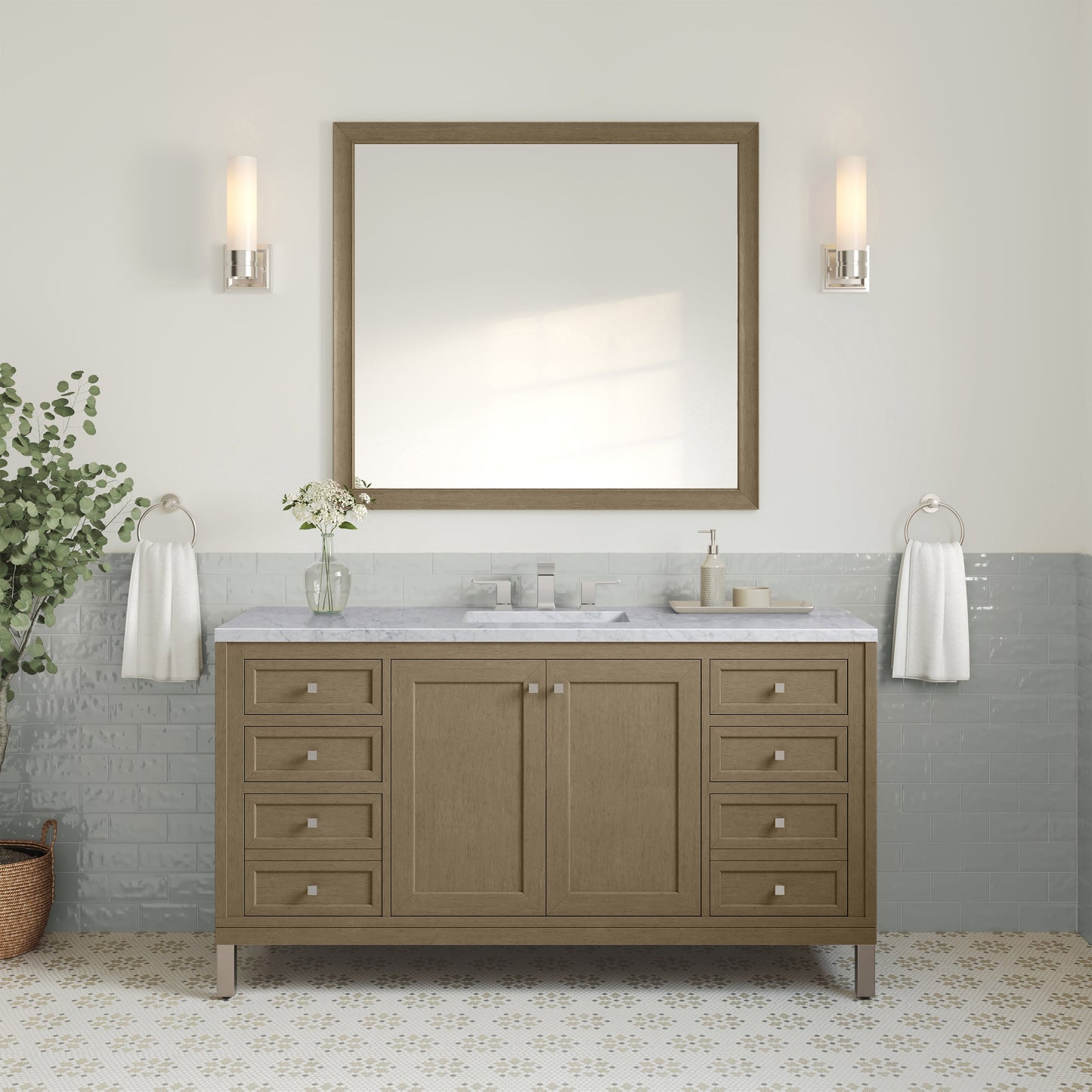Chicago 60" Single Vanity