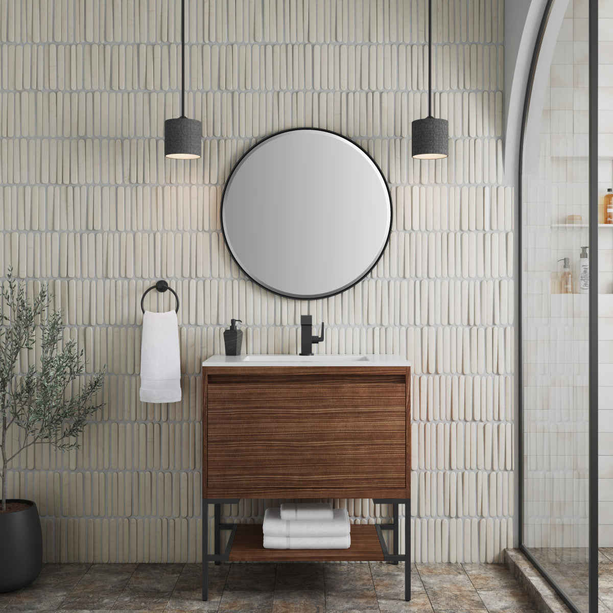 Mantova 31.5" Single Vanity Cabinet