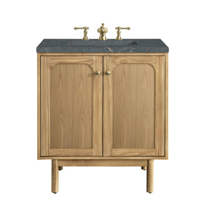 Laurent 30" Single Vanity Cabinet, Light Natural Oak