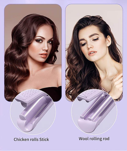 32mm Wave Curling Iron, Deep Waves, Long-Lasting Curls