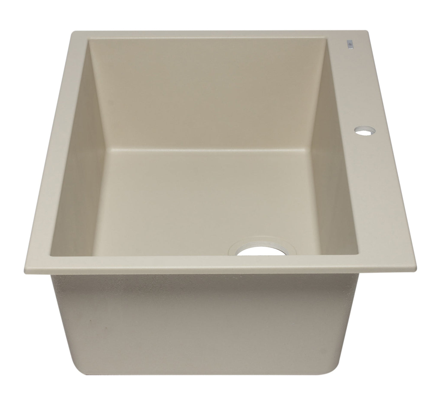 ALFI brand AB3322DI 33" Single Bowl Drop In Granite Composite Kitchen Sink