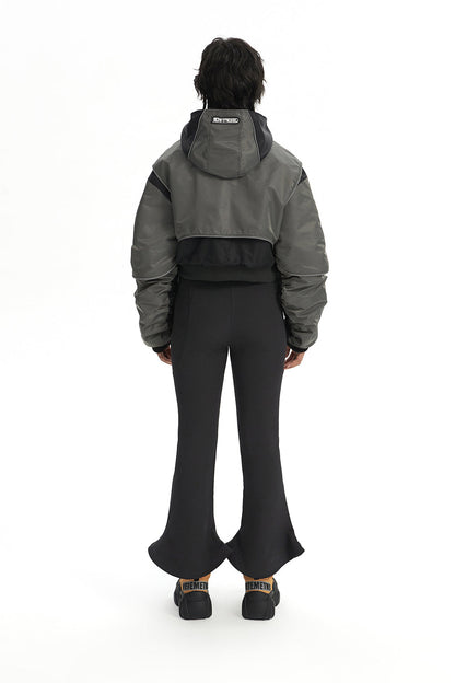 MA-1 Bomber Jacket Reflective Splicing Jacket