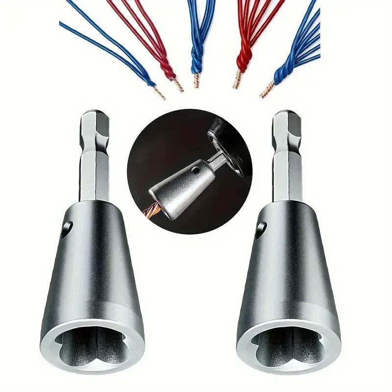 1PC Wire Twisting Tool – Quick Twister Electrician Artifact for Power Drill Drivers | Multi-Tool Cable Connector Device