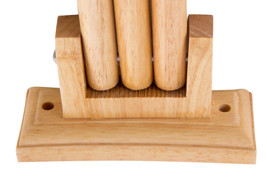 ALFI brand  AB5506 16" Triple Rack Wooden Towel Bar Bathroom Accessory
