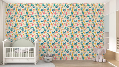 Whimsical Kingdom of Dreams Wallpaper