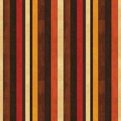 Retro Groove Vertical Stripe