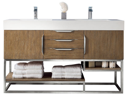 Columbia 59" Double Vanity Cabinet