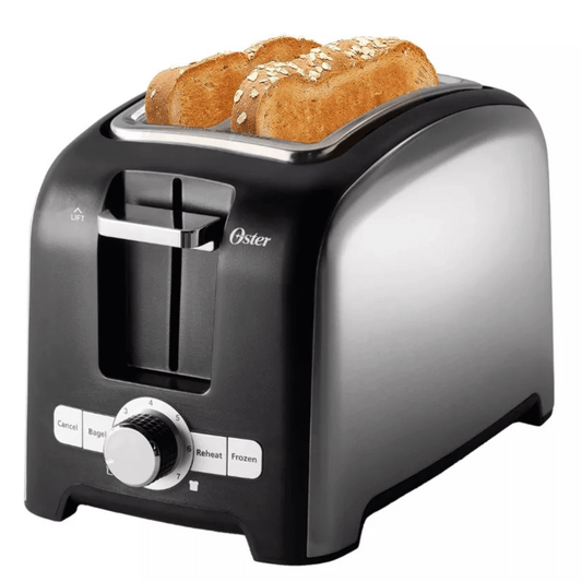Oster 2-Slice Wide-Slot Cool-Touch Full Feature Toaster | Toaster | Kitchen + Metal
