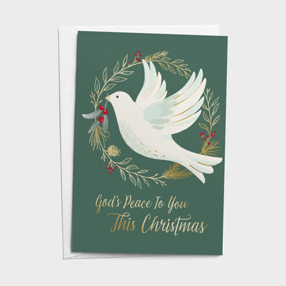 God's Peace This Christmas - 18 Christmas Boxed Cards and Envelopes, KJV