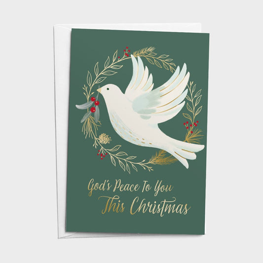 God's Peace This Christmas - 18 Christmas Boxed Cards and Envelopes, KJV