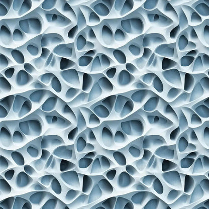 Arctic Strata Sculptural Wallpaper