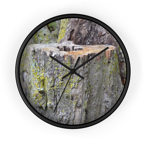 Tree Stump Wall clock
