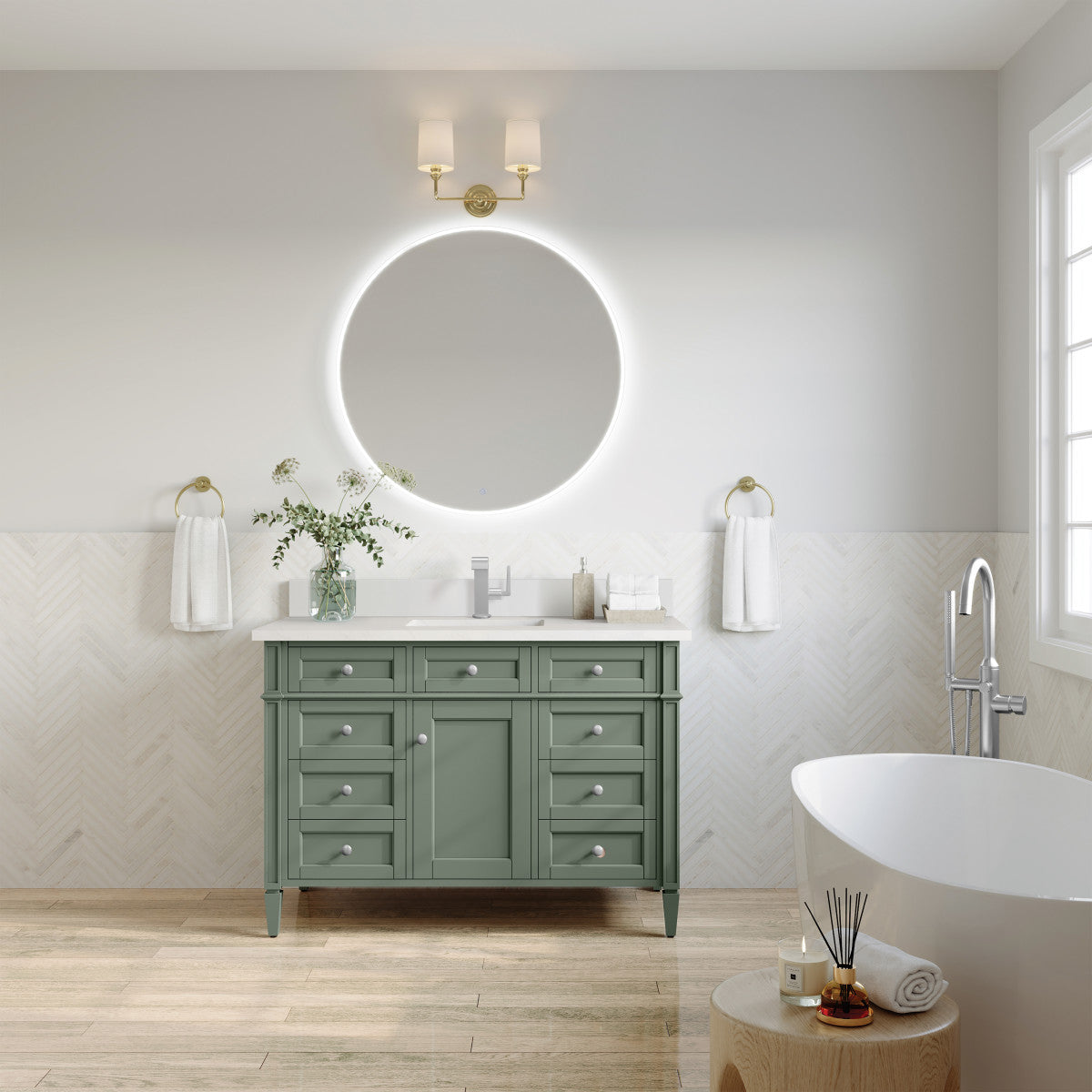 Brittany 48" Single Vanity Cabinet