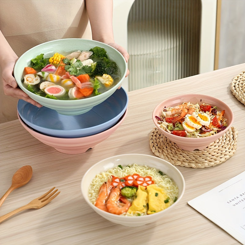 Durable MultiColor Dinner Bowls Perfect for Families Parties | Under $100 | Kitchen + Metal