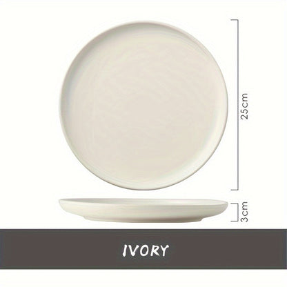 Nordic Style Ceramic Plate for Dining and Decor