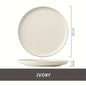 Nordic Style Ceramic Plate for Dining and Decor