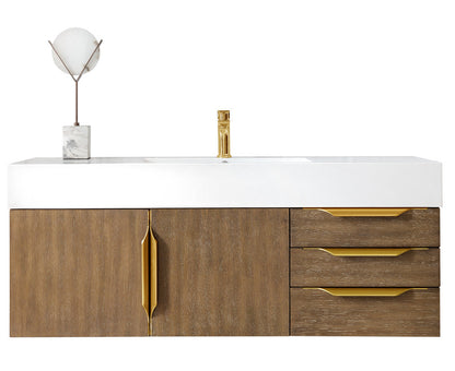 Columbia 48" Single Wall Mount Vanity Cabinet