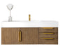 Columbia 48" Single Wall Mount Vanity Cabinet