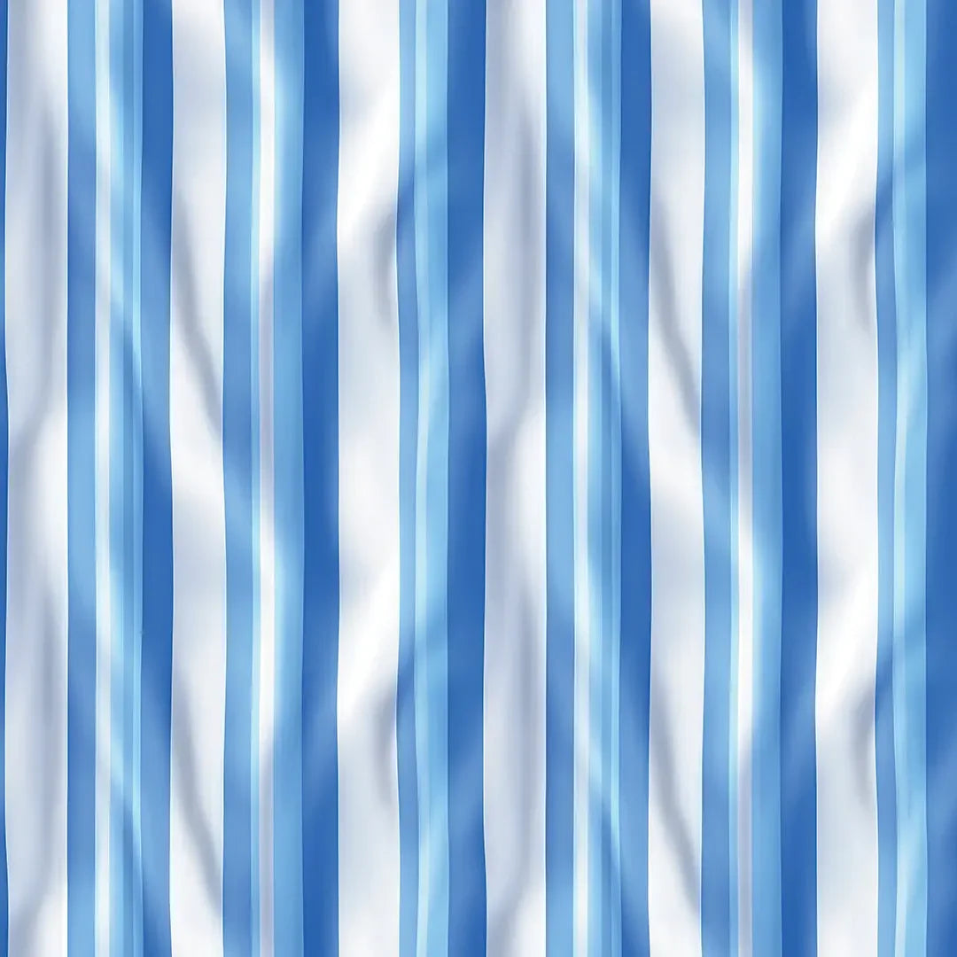 Ocean Breeze Rippling Stripes Wallpaper