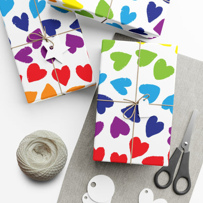 Pride Rainbow Wrapping Paper | Pride