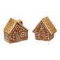 Ceramic Gingerbread House - Salt and Pepper Set