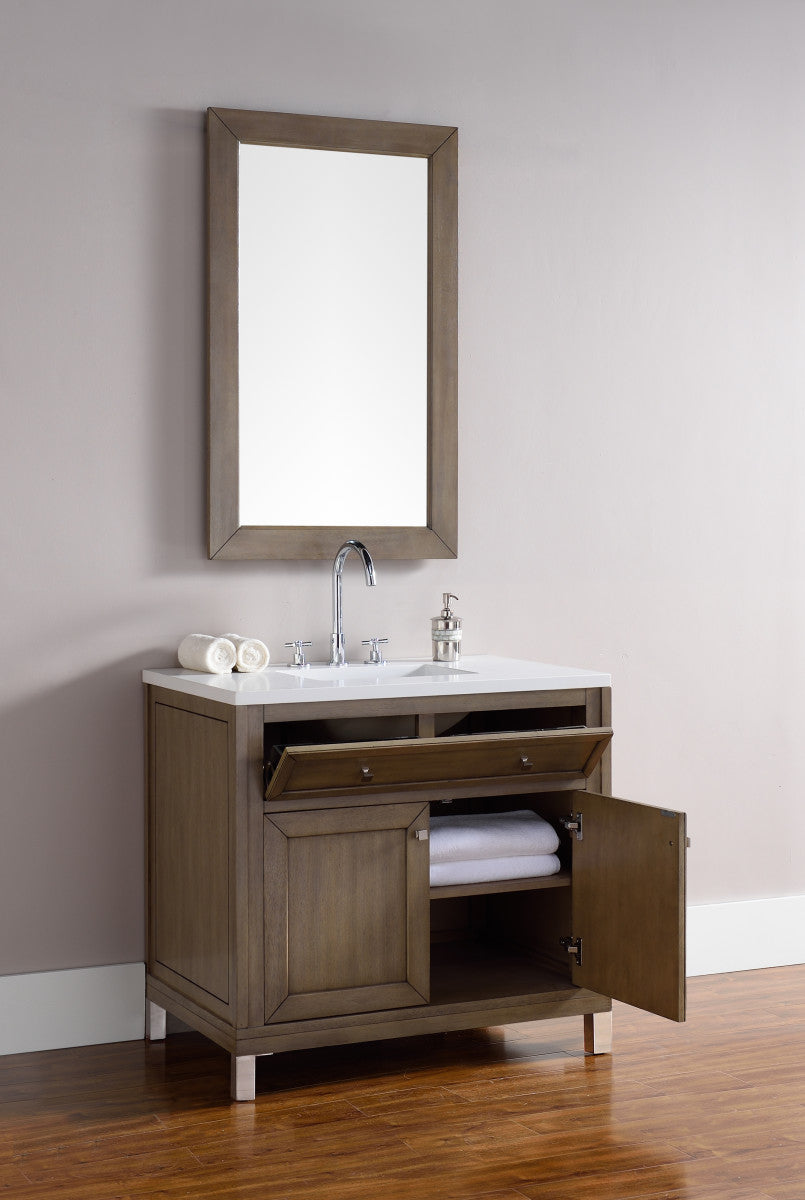 Chicago 36" Single Vanity Cabinet