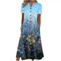 Women’s Summer Midi Dress – Casual, Light & Pocket-Ready