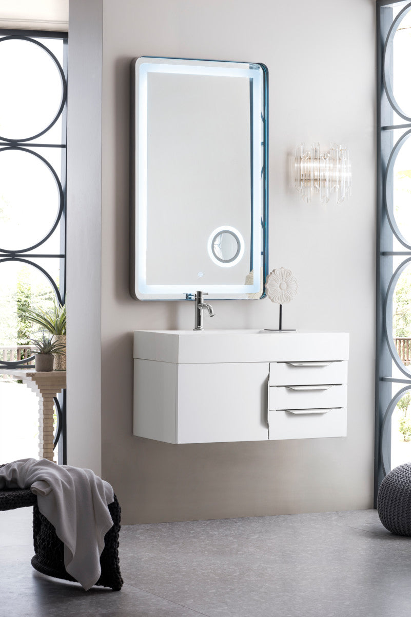 Columbia 36" Single Wall Mount Vanity Cabinet