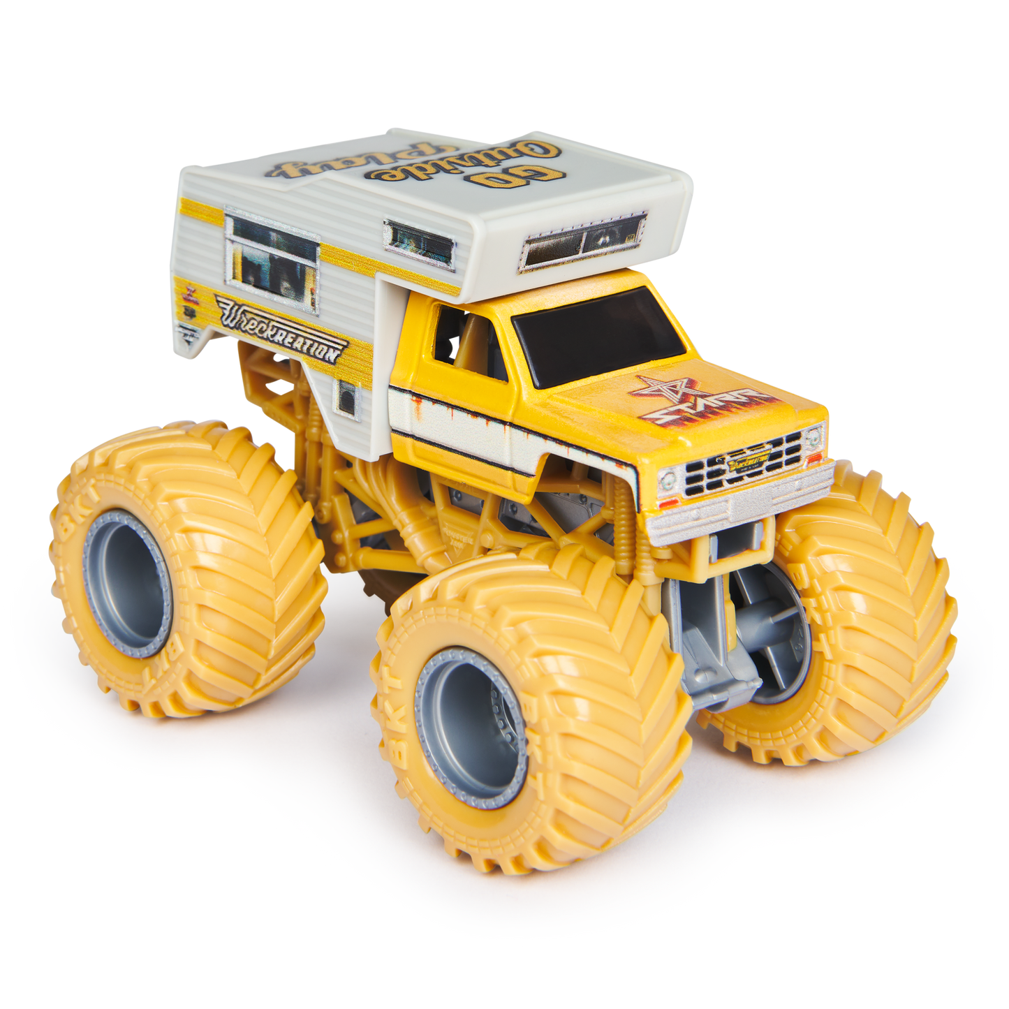 Monster Jam - 1:64 scale die-cast 2-Pack - Wreckreation VS Ranger Rescue
