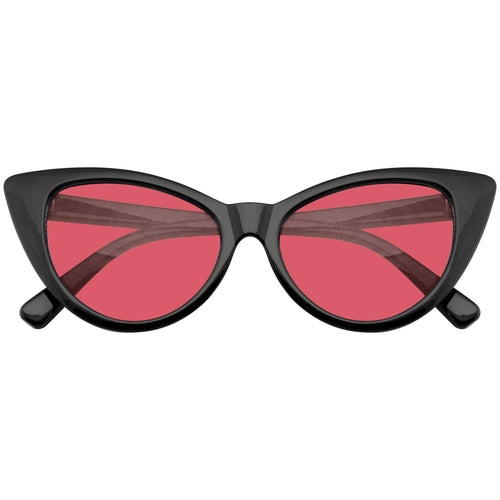 Retro 1990's Black Cat Eye Women's Sunglasses