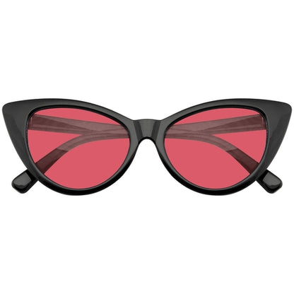 Retro 1990's Black Cat Eye Women's Sunglasses