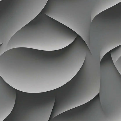 Echoing Curves Monochrome Wallpaper