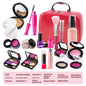 Cosmetics Toys Children Girl Lipstick Nail Polish Props Makeup Kit Set