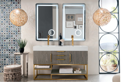 Columbia 59" Double Vanity Cabinet