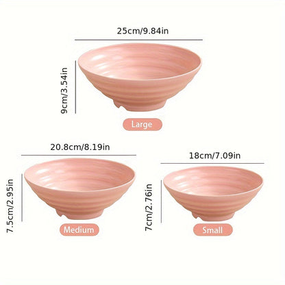 Durable MultiColor Dinner Bowls Perfect for Families Parties | Under $100 | Kitchen + Metal