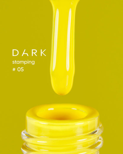 DARK STAMPING POLISH YELLOW №05, 8 ML  Article : S005
