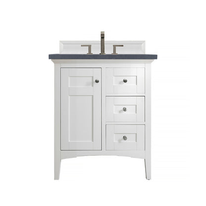 Palisades 30" Single Vanity Cabinet, Bright White