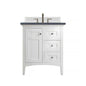 Palisades 30" Single Vanity Cabinet, Bright White