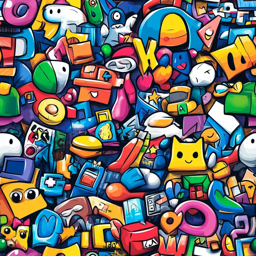 Street Art Character Mashup