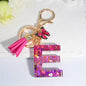 Personalized Butterfly Tassel Keychain 💖