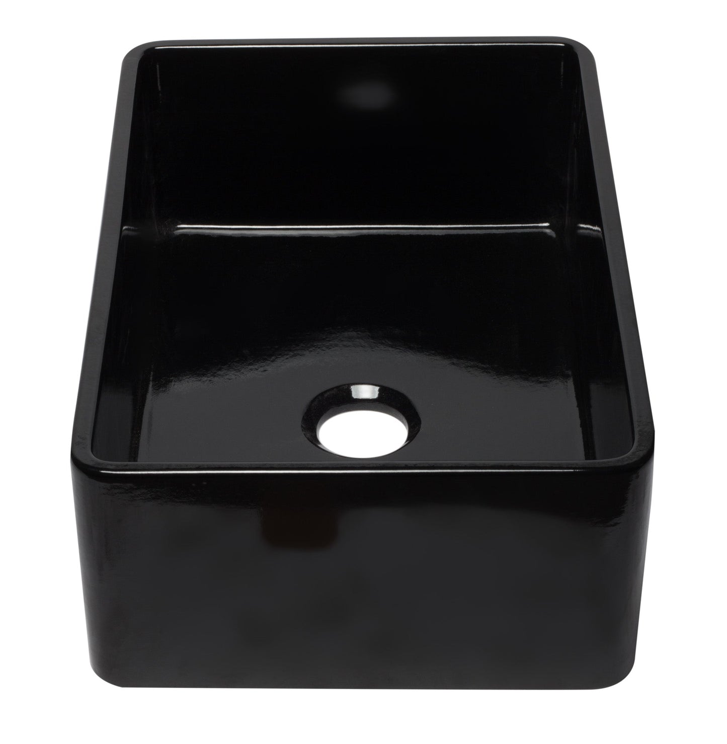 ALFI brand AB3020SB 30 inch Biscuit Reversible Single Fireclay Farmhouse Kitchen Sink